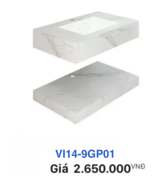 LAVABO BÀN ĐÁ VIGLACERA TRẮNG