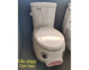 BỒN CẦU KHỐI THIÊN THANH TRẺ EM PIGGY