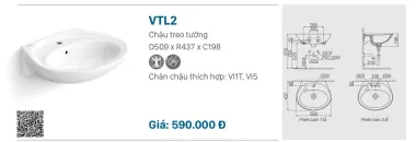 LAVABO VIGLACERA US1