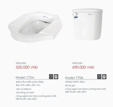 BỘ XẢ BỒN CẦU VIGLACERA VI77