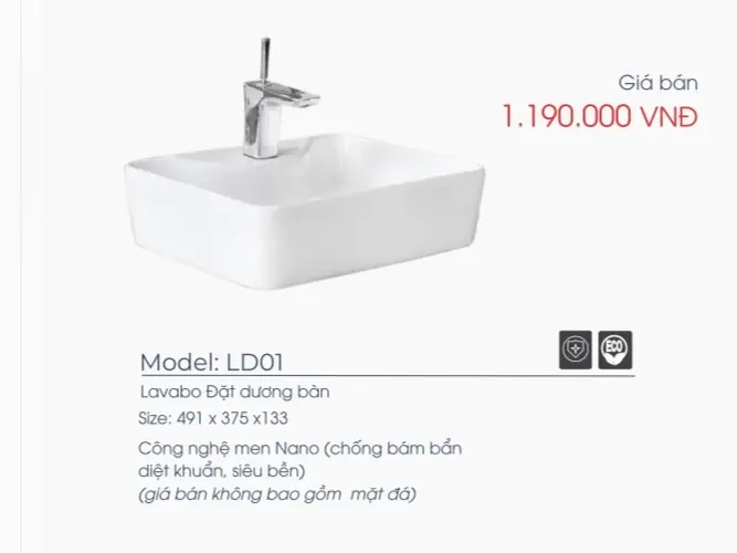 LAVABO & BỒN TIỂU THIÊN THANH