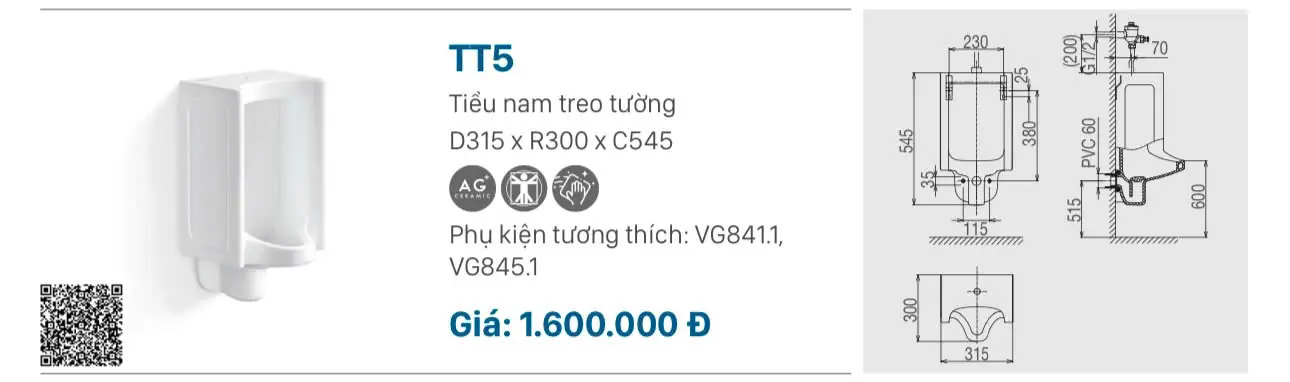 TIỂU NAM VIGLACERA TT5