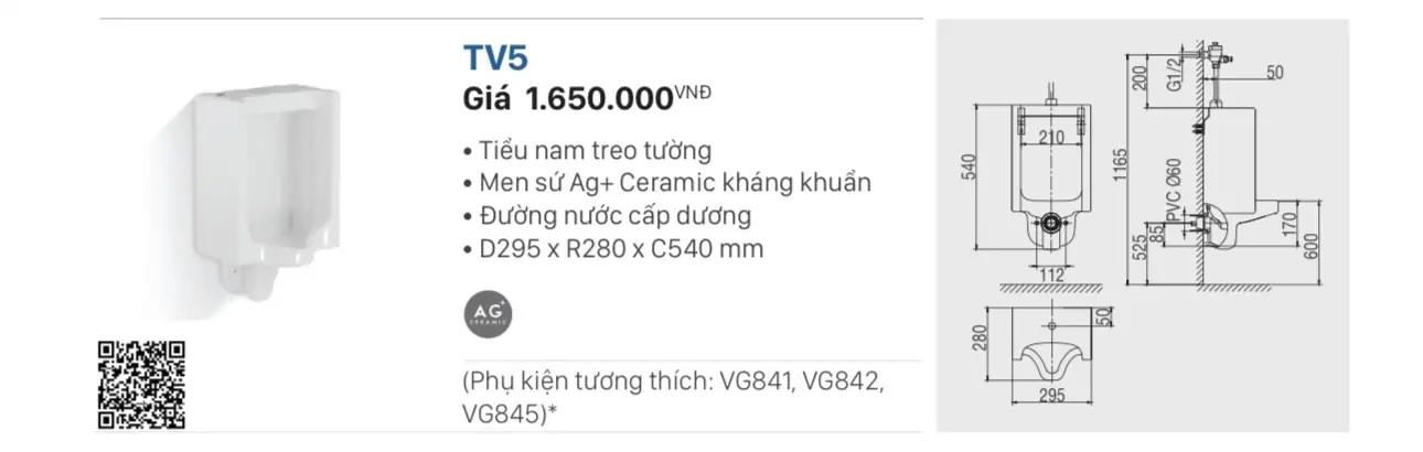 TIỂU NAM VIGLACERA TV5