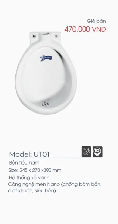 TIỂU TREO THIÊN THANH UT01
